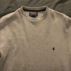 Polo crew neck long sleeve
